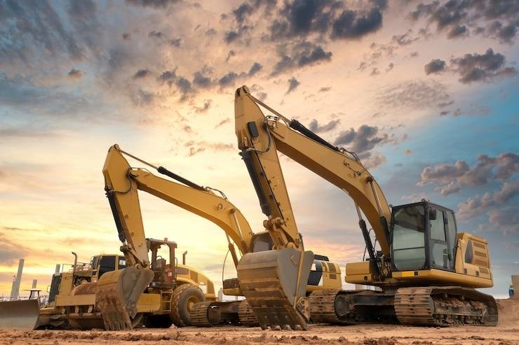 Construction equipment rental by Insaf Al Taaqa Solutions