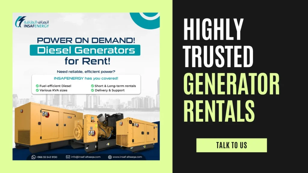 Highly Trusted Generator Rentals in Tabuk, Yanbu, Makkah & Jizan – Power You Can Rely On (1)